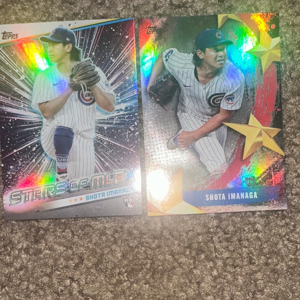 Topps Multicolor Shota Imanaga Baseball Cards
